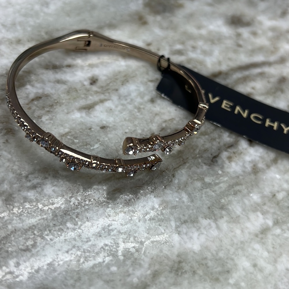 Givenchy Crystal Hinge Bracelet NWT